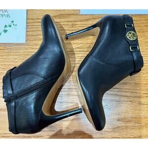 COACH Salene Ankle Leather Boots Size: 8.5